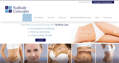 Desktop Screenshot of nubodyconcepts.com