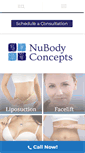 Mobile Screenshot of nubodyconcepts.com